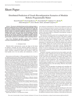 Distributed Prediction of Unsafe Reconfiguration Scenarios Of