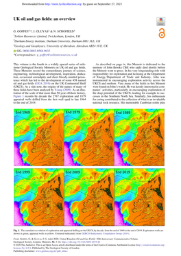 Uk Oil and Gas Fields: an Overview 5