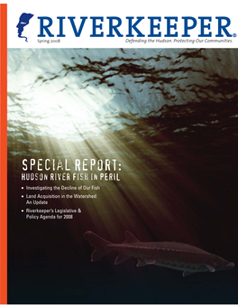 Special Report: Hudson River Fish in PERIL