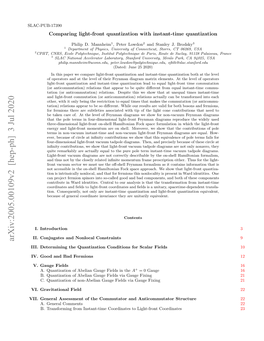 Arxiv:2005.00109V2 [Hep-Ph] 3 Jul 2020 III