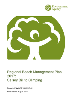 Regional Beach Management Plan 2017: Selsey Bill to Climping