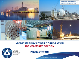 Jsc Atomenergoprom