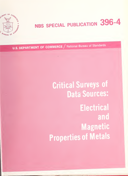 Electrical and Magnetic Properties of Metals