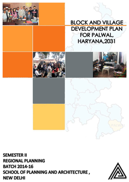 Executive Summary Block and Village Development Plan, Palwal, Haryana