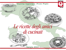 Le Ricette Degli Amici Di Cucinait