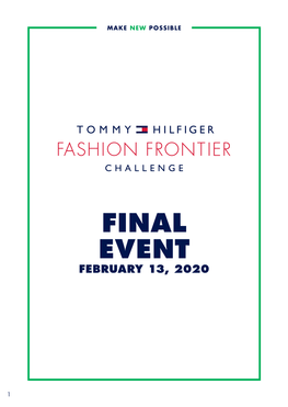 Final Event February 13, 2020