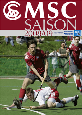 MSC SAISON 2008/09 Anzeige Maxi DSL VORWORT