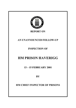 Hm Prison Haverigg