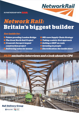 Network Rail: Britain’S Biggest Builder