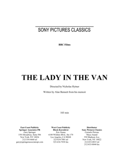 The Lady in the Van