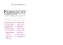 Era of Regulation