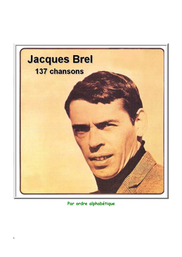 Jacques Brel