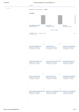 Alejandro Frutos-Comparetto Vídeo 7 Альбома