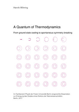 A Quantum of Thermodynamics