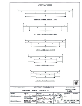 Street Standard Plan S-470-1