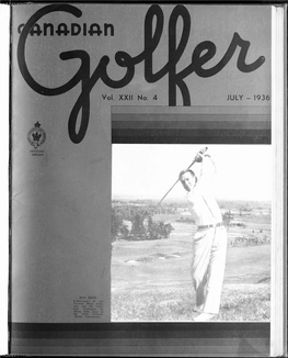 Canadian Golfer, July, 1936
