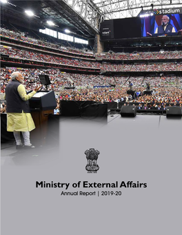 Annual Report | 2019-20 Ministry of External Affairs New Delhi