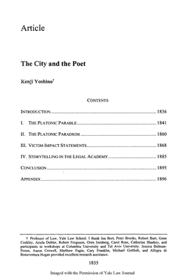 The City and the Poet