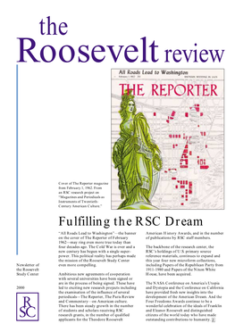 Fulfilling the RSC Dream