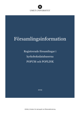 Församlingsinformation