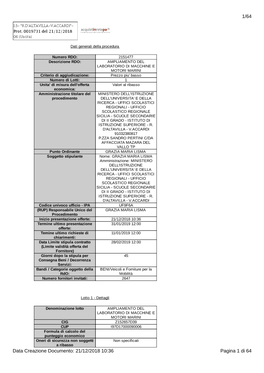 1/64 Data Creazione Documento: 21/12/2018 10:36 Pagina 1 Di 64