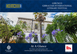 At a Glance for Tickets and Information Visit #VISITGIBRALTAR