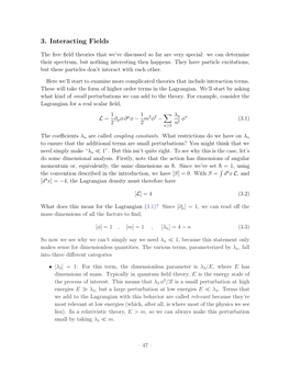 3. Interacting Fields