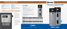 State Premier Hybrid Heat Pumps