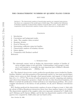 [Math.AG] 2 Dec 1998 Uriswr Optdb Lﬃ(A] N a Atl([Vg])