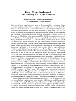 Archaeology and Economy in the Ancient World, Bd. 44: Judaea/Palaestina and Arabia: Cities and Hinterlands in Roman and Byzantin