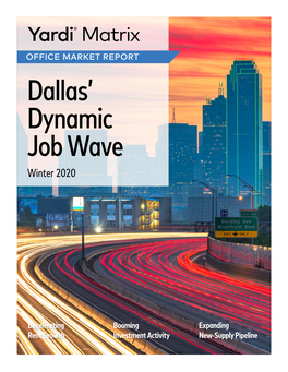 Dallas' Dynamic Job Wave