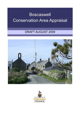 Boscaswell Conservation Area Appraisal