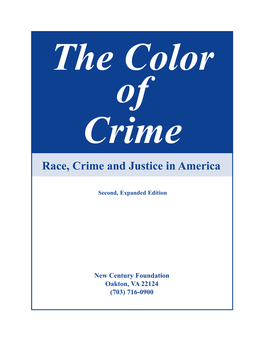 Race, Crime and Justice in America