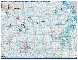 Map of Zumbro River State Water Trail and Facilities