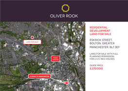 Building Land for Sale in Greater Manchester, Bolton