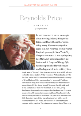 Reynolds Price