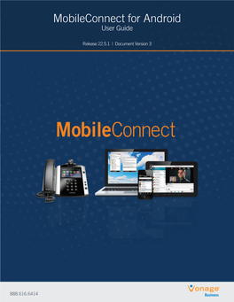 Mobileconnect for Android User Guide