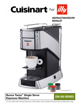 Buona Tazza™ Single Serve Espresso Machine Warranty