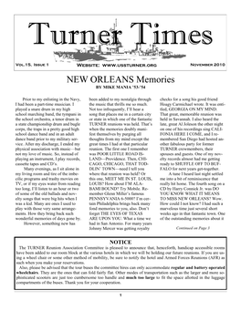 NEW ORLEANS Memories by MIKE MANIA ’53-’54