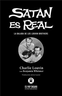 Charlie Louvin Con Benjamin Whitmer