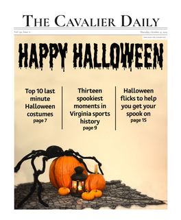 The Cavalier Daily Vol