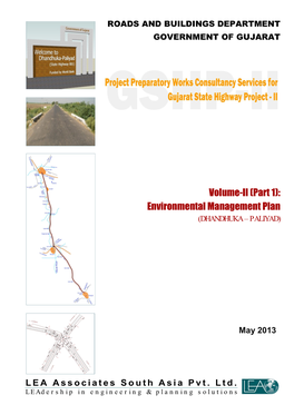 Volume-II (Part 1): Environmental Management Plan (DHANDHUKA – PALIYAD)