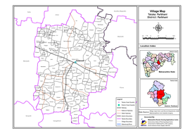 Village Map Jintur Taluka: Parbhani District: Parbhani Pingli Kothala Jodparli Zari