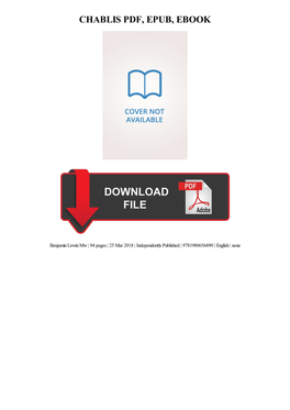 Ebook Download Chablis Pdf Free Download