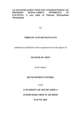 Cover Page. Dissertation.Final. 2006