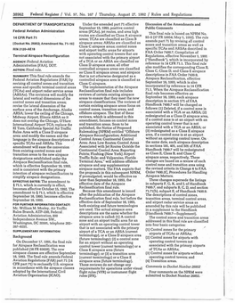 I 38962 Federal Register. / Vol. 57, No. 167 / Thursday, August 27, 1992