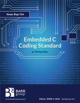 Embedded C Coding Standard Embedded C Coding Standard