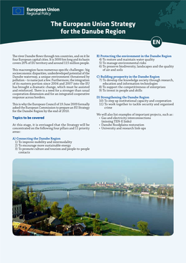 The European Union Strategy for the Danube Region EN