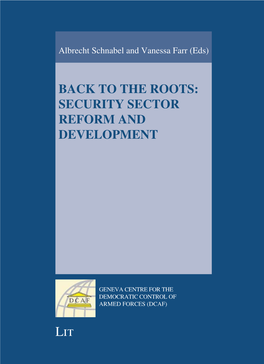 Security Sector Reform and Development