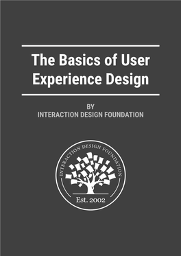 The Basics of User Experience Design